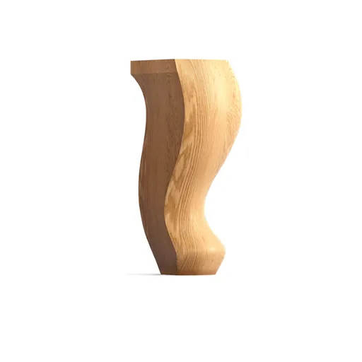 Furniture legs wooden sabre small